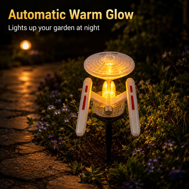 Star Trek USS Enterprise Solar - Smart Garden Spotlights 评论和价格