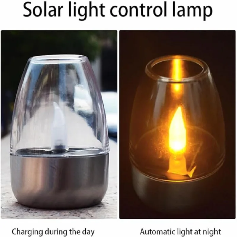 Solar Powered Flameless Candle - Smart Garden Spotlights 评论和价格