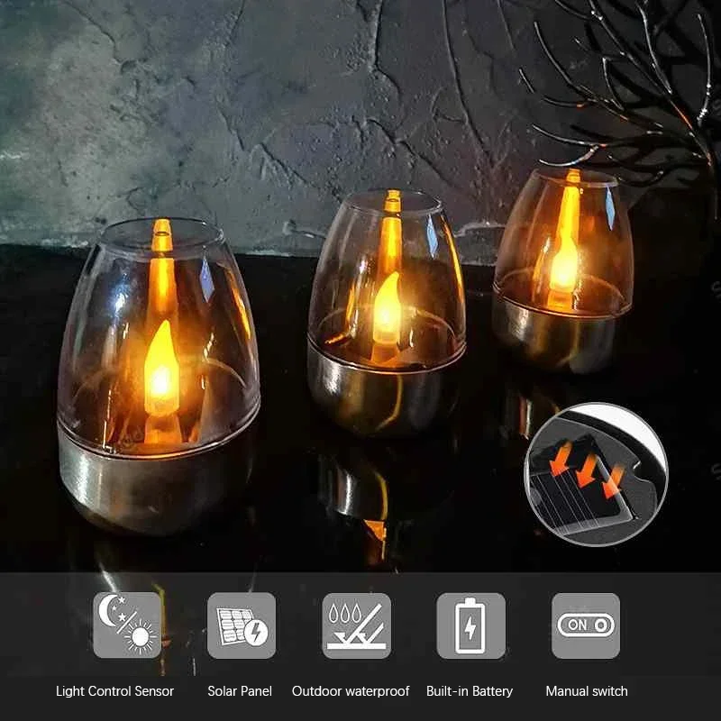 LED Stainless Steel Solar Cand - Smart Garden Spotlights 评论和价格