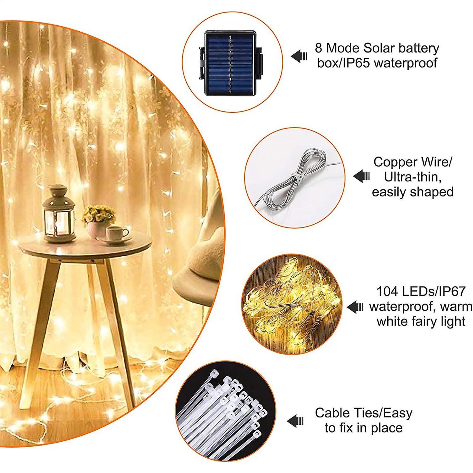 Solar Umbrella String Light 10 - Smart Garden Spotlights 评论和价格