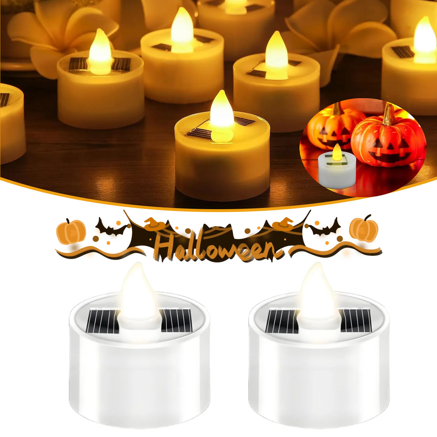 1-10PCS Outdoor Solar Tea Ligh - Smart Garden Spotlights 评论和价格