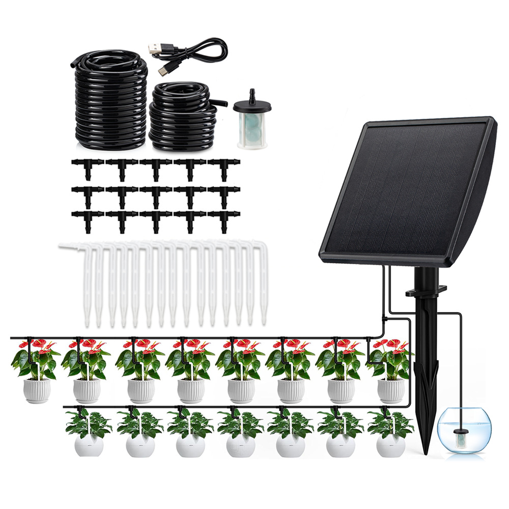 Solar Automatic Drip Irrigatio - Smart Garden Watering 评论和价格